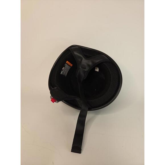 BILT Hawk 1/2 Helmet Size Small Motorcycle Open Face Matte Black EC! DOT - Picture 5 of 5